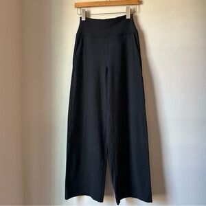 lululemon Wind Down Full Length Pant Modal French Terry Black Size 4